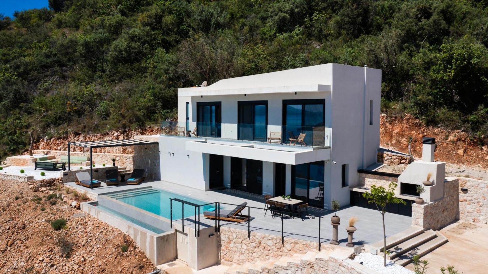 Pantea Luxury Villa Vasilikí Eksteriør billede