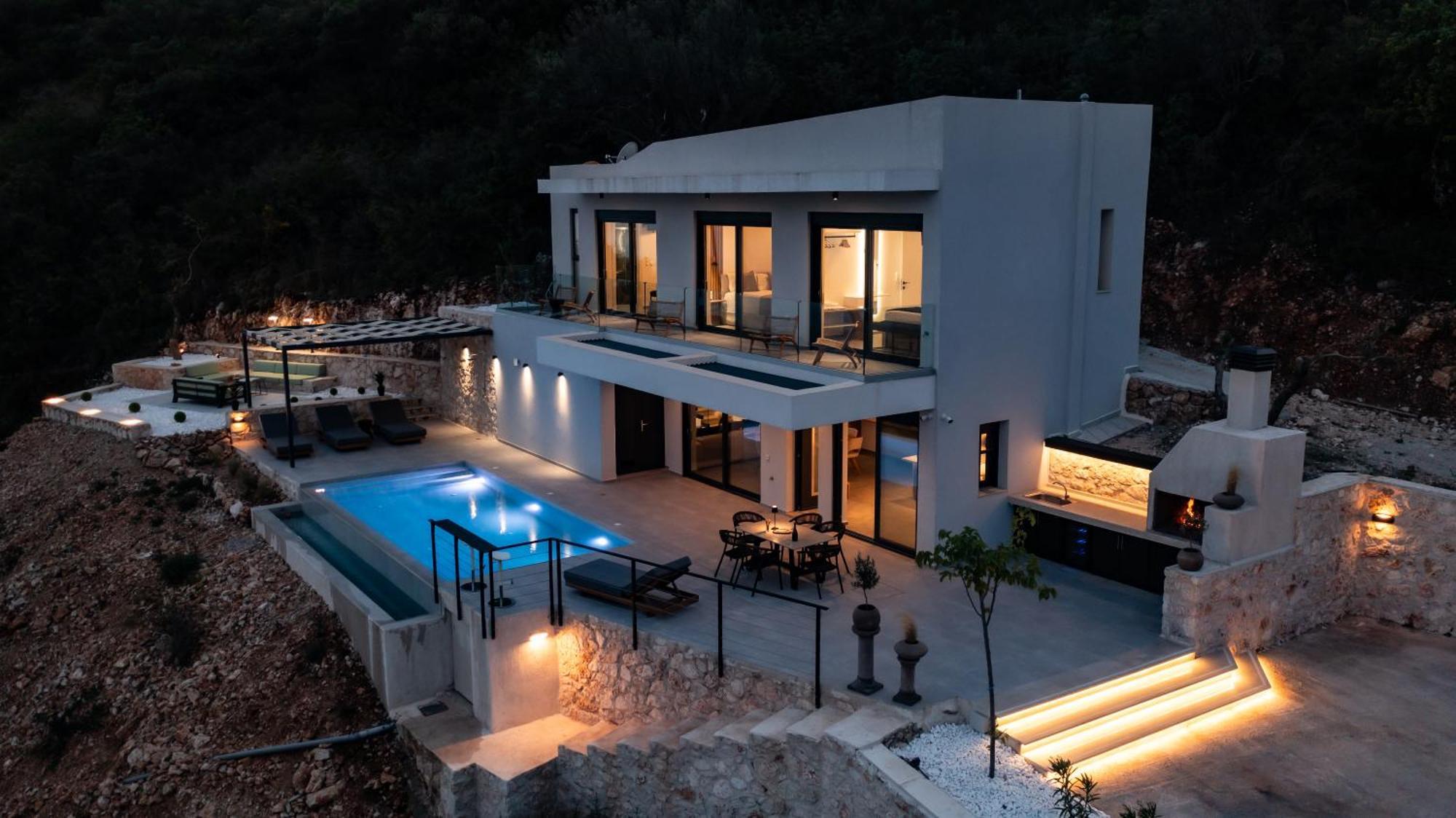 Pantea Luxury Villa Vasilikí Eksteriør billede